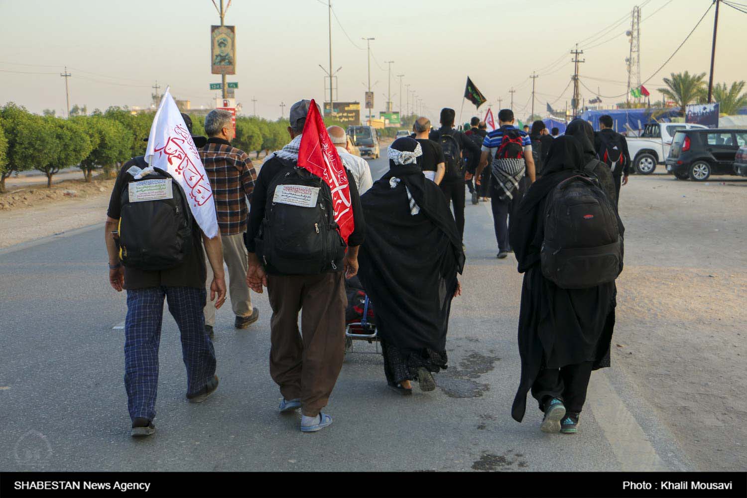 بهرمندی بیش از ۷۵۰۰ زائر از ویزیت رایگان در درمانگاه بین راهی هلال‌احمر ایران در عمود ۱۰۸۰ مسیر نجف-کربلا