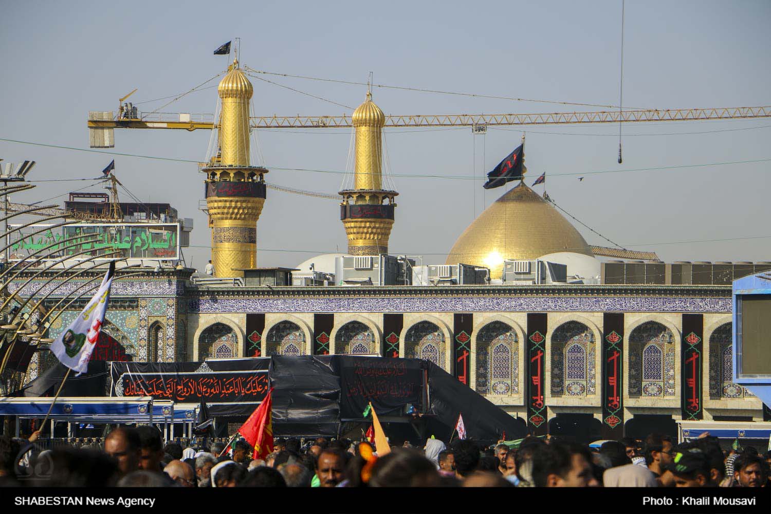 خدمات رسانی موکب ثارالله خوزستان به زائران در عراق  