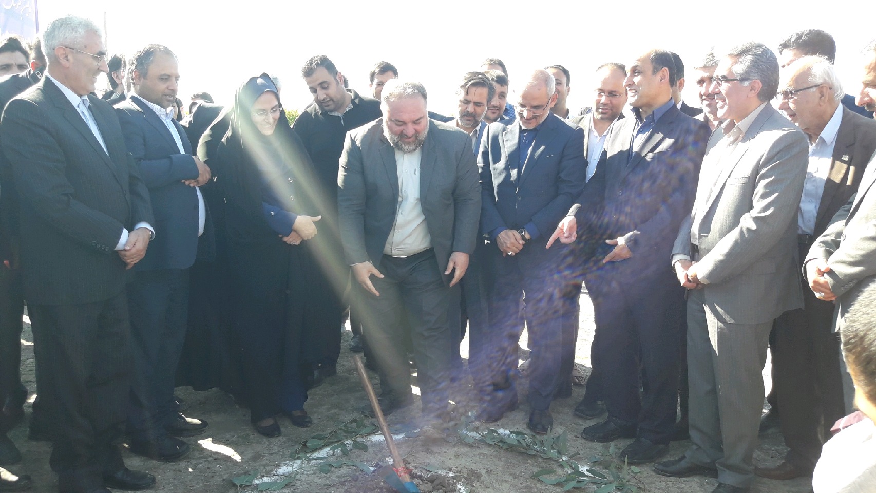 کلنگ نخستین هنرستان تخصصی کشاورزی شهرستان گرگان به زمین خورد  