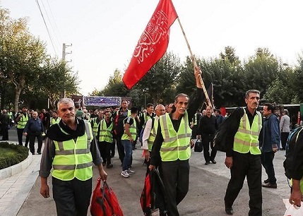 مشارکت ۱۰ هزار نفر در پویش اربعینی «خادم منتظر»