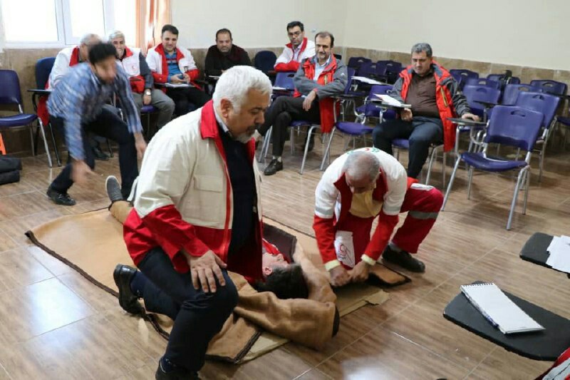 دوره آموزشی ضمن خدمت برای کارکنان جمعیت هلال احمر گیلان برگزار می‌شود