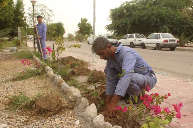  دو هزار و ۳۰۰ اصله درخت در نطنز غرس می شود/ کاشت ۱۶ هزار گلدان گل در سطح شهر