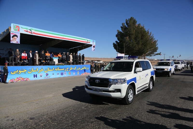 طرح زمستانی پلیس در جاده های خراسان جنوبی آغاز شد