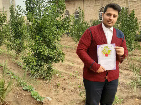 عضو کانون یاوران حضرت مهدی(عج) ساری، مقام سوم قرائت تحقیق در جشنواره قرآنی مدهامتان روستایی را کسب کرد