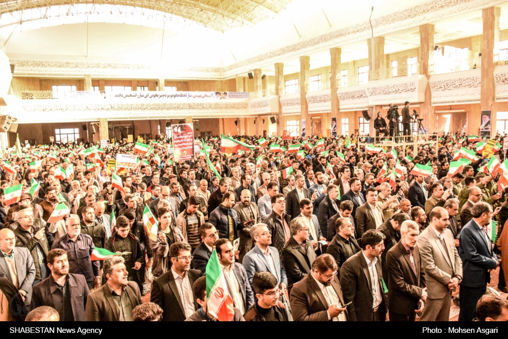 تجمع مردمی حماسه ۹ دی در گلستان برگزار شد