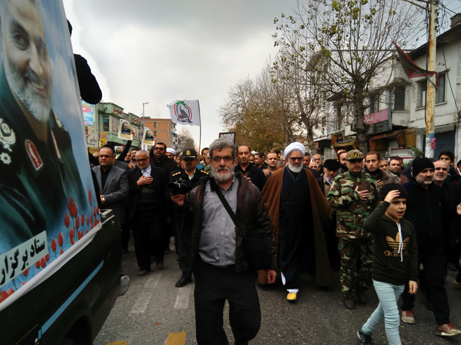 راهپیمایی باشکوه قائمشهری ها جهت محکوم کردن شهادت سردار سلیمانی برگزار شد    