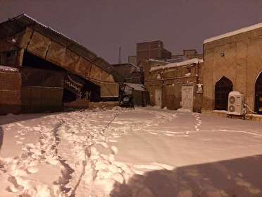 تکذیب خبر فرو ریختن سقف مسجد اتابک مراغه 
