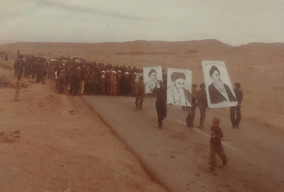 راهپیمایی از روستای گسک تا بیرجند