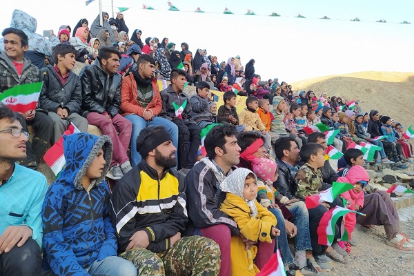 جشن انقلاب در روستای مرزی «مرکه» برگزار شد