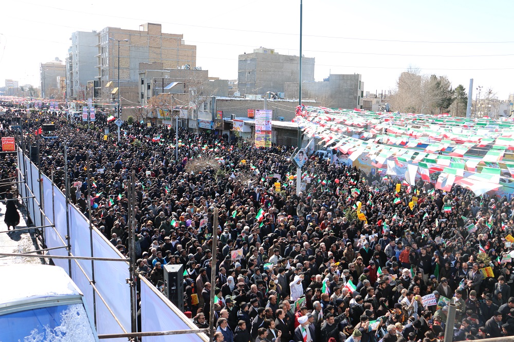 حضور باشکوه مردم در راهپیمایی ۲۲ بهمن موجب دلگرمی دوستداران انقلاب اسلامی ایران شد