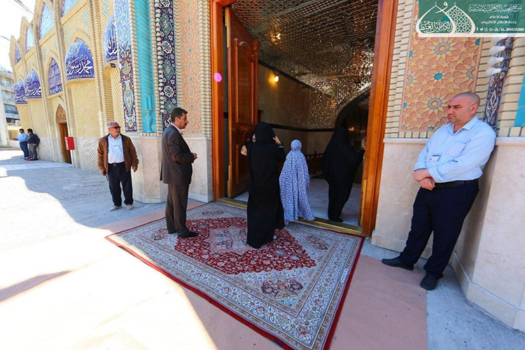 افتتاح ورودی باب «سیده فاطمه(ع)» در آستان کاظمین