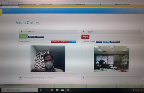 امکان ویزیت مجازی، برای تشخیص بیماری کرونا 