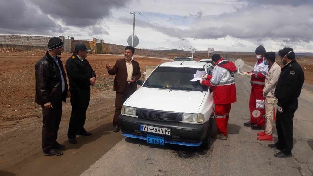 ۲ محور ورودی در شهرستان بن مسدود شد  