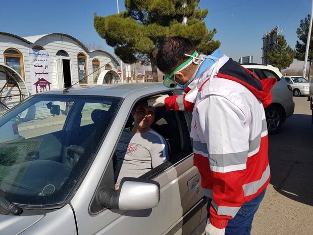 ایجاد چهار پایگاه‌ جدید تب‌سنجی هلال احمرکردستان 