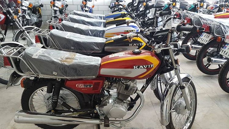 قیمت انواع موتورسیکلت در ۲۴ مهر 