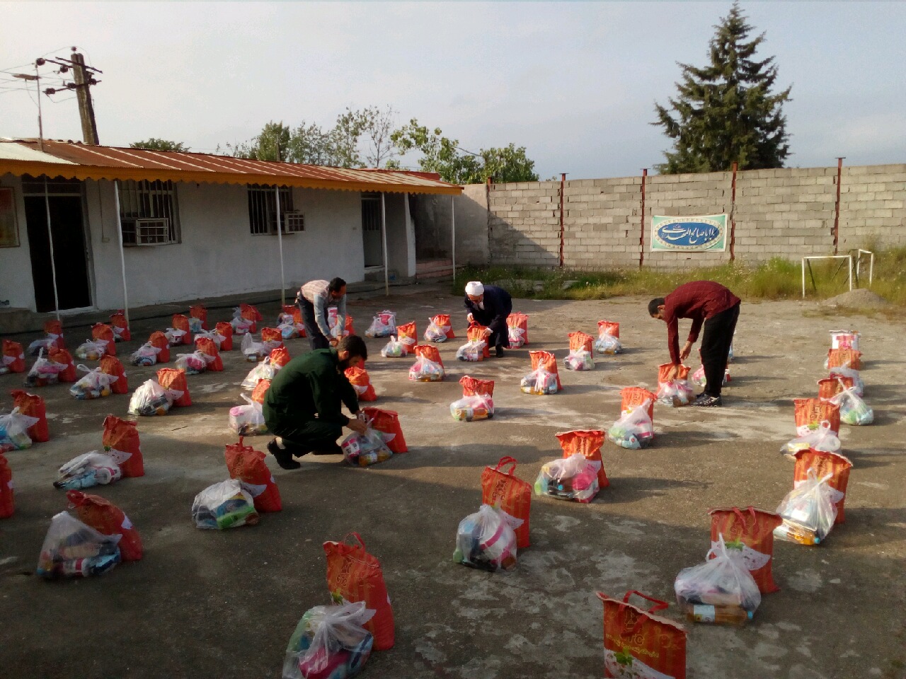کانون منتظران ظهور کپورچال پایگاه کمک‌های مومنانه در روزهای کرونایی