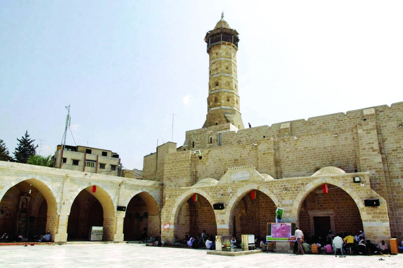 مسجد جامع «العمری»، بزرگ ترین مسجد شهر غزه