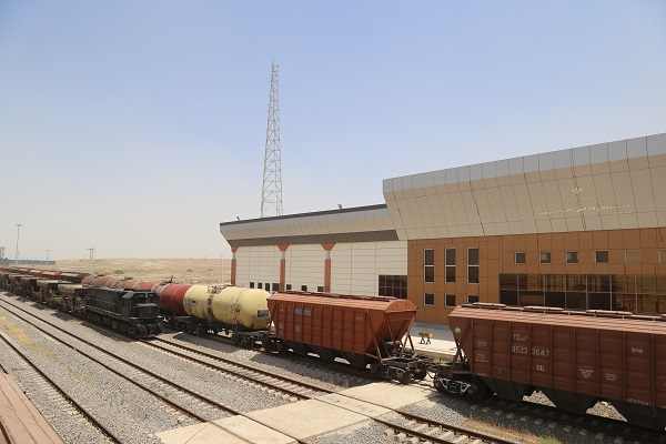 صادرات بیش از ۵۵ میلیون دلاری کالا از راه‌آهن آستارا