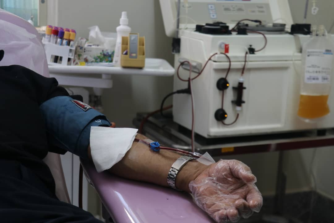 اهدای ۸۰ واحد پلاسمای خون بیماران بهبود یافته از کرونا 