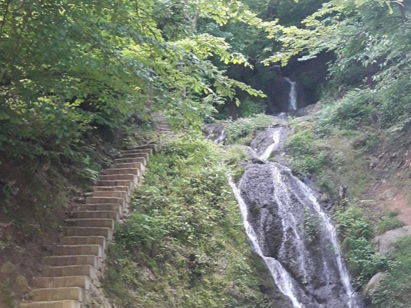 آبشاری در میان جنگل های هیرکانی/ وقتی رودخانه چسلی انتقام می گیرد 