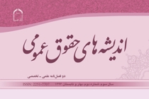 بررسی رویكرد انسان‌شناختی قرآن در دوفصلنامه «اندیشه‌های حقوق عمومی»