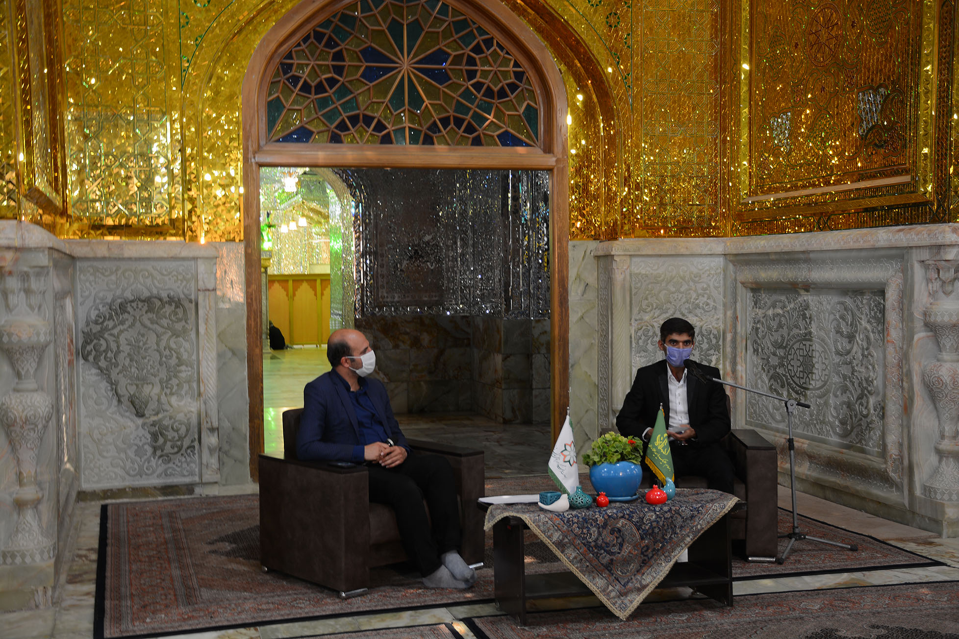 برگزاری جشن های عید غدیر در حرم مطهر حضرت سید علاالدین حسین (ع) شیراز