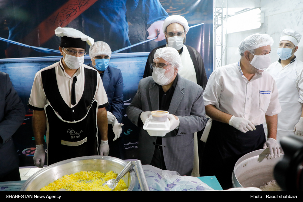 کلیپ| مراسم افتتاح اولین آشپزخانه اطعام حسینی
