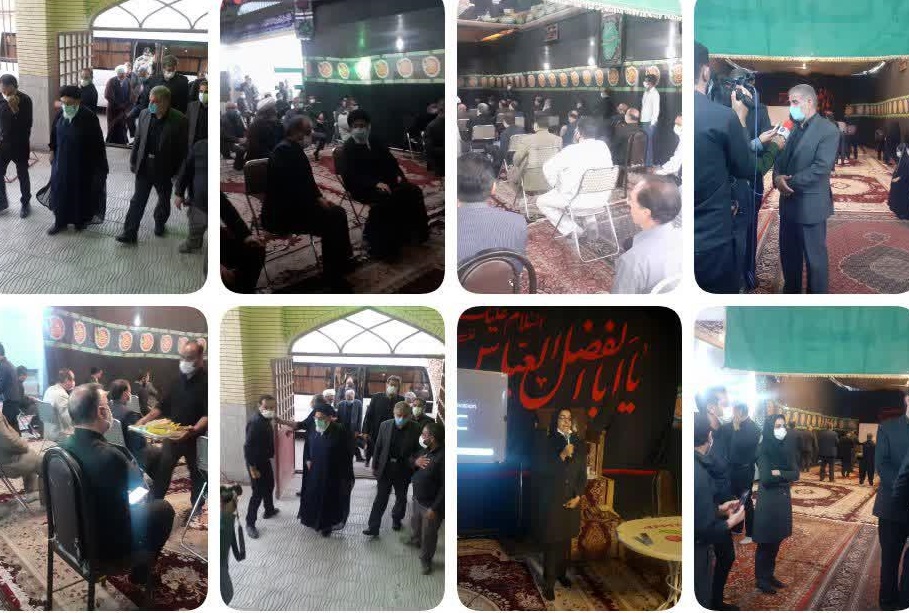 حضور نماینده مردم یزد در مجلس شورای اسلامی در کانون باب الحوائج حسن آباد یزد  