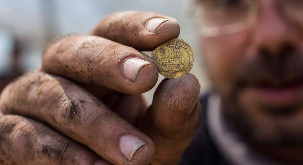 کشف سکه‌های اسلامی در سرزمین فلسطین اشغالی