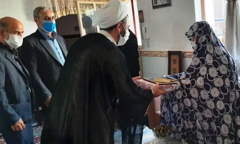 سه شنبه های تکریم میزبان خانواده شهید بهرامی در بوئین زهرا