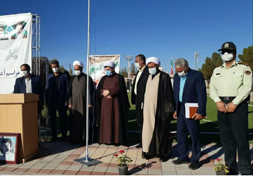 آیین بازگشایی مدارس در رفسنجان برگزار شد