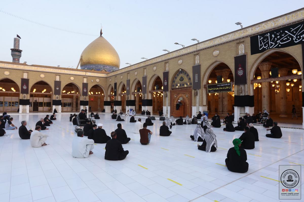 برگزاری مراسم سوگواری سالروز شهادت امام سجاد(ع) در مسجد کوفه