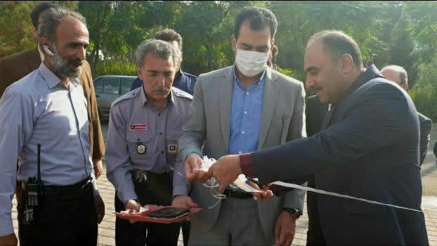 بهره برداری از ایستگاه شماره ۲ آتش نشانی آران و بیدگل  
