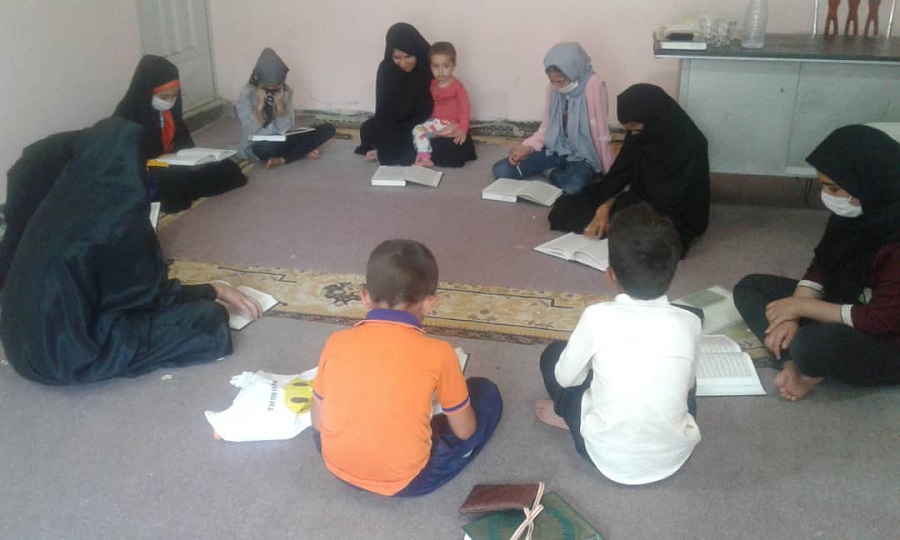 برگزاری کلاس‌های قرآنی در کانون فرهنگی هنری منجی شهر کاج