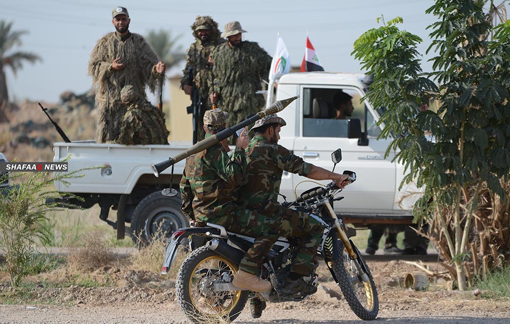 استقرار نیروهای حشد شعبی در مناطق نفت خیز عراق 