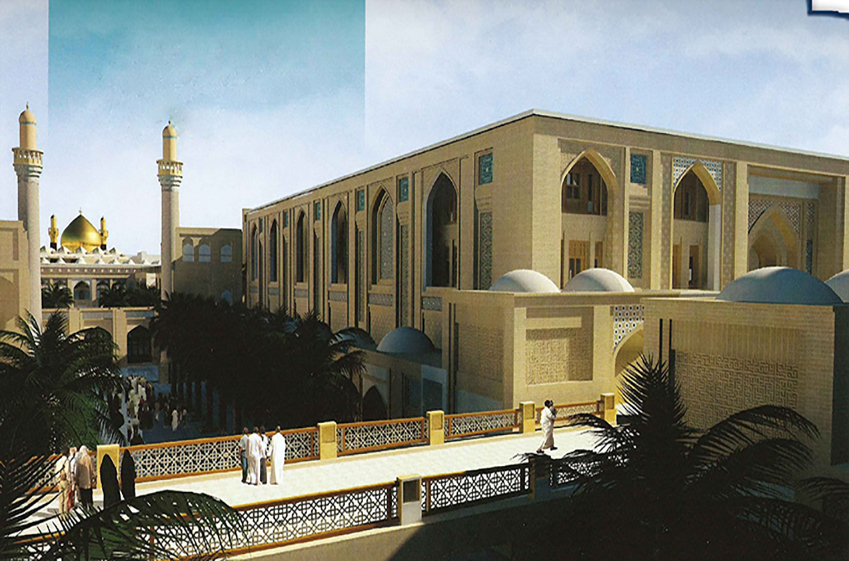 صحن حضرت فاطمه(س) بزرگترین پروژه آستان مطهر علوی