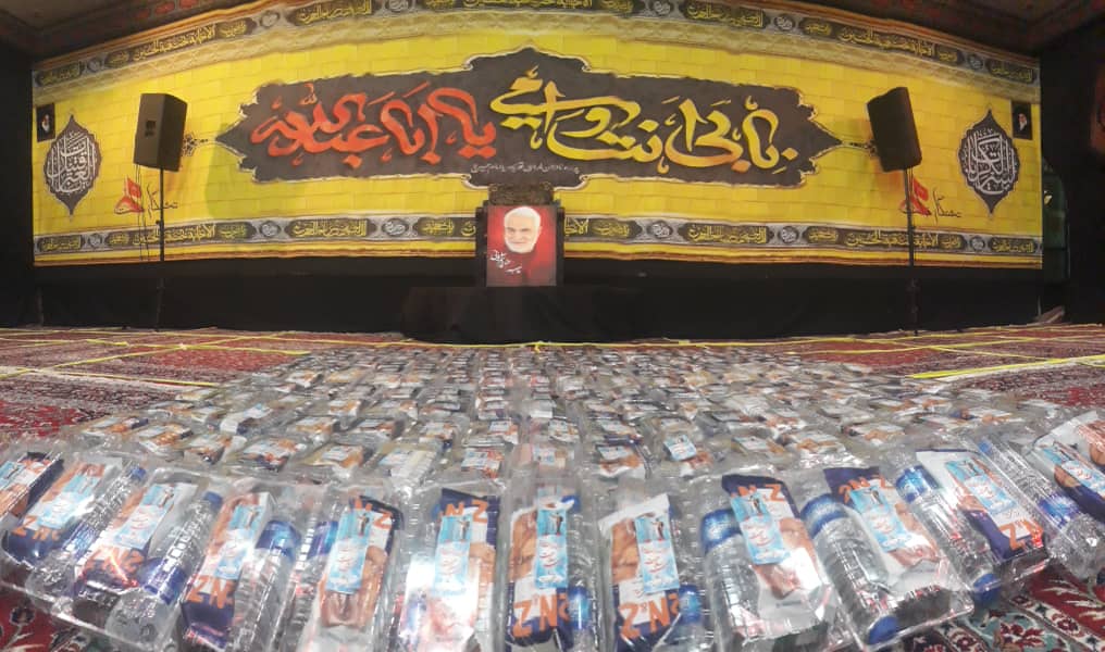 هیئت تشنگان فرات ۲۰۰ بسته تغذیه برای جهادگران سلامت تهیه کرد
