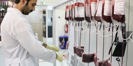  افزایش نیاز بیمارستان های قزوین به فرآورده های خونی در شرایط کرونایی
