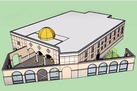  سنگ بنای مسجد جدید در «نیوجرسی» گذاشته شد 