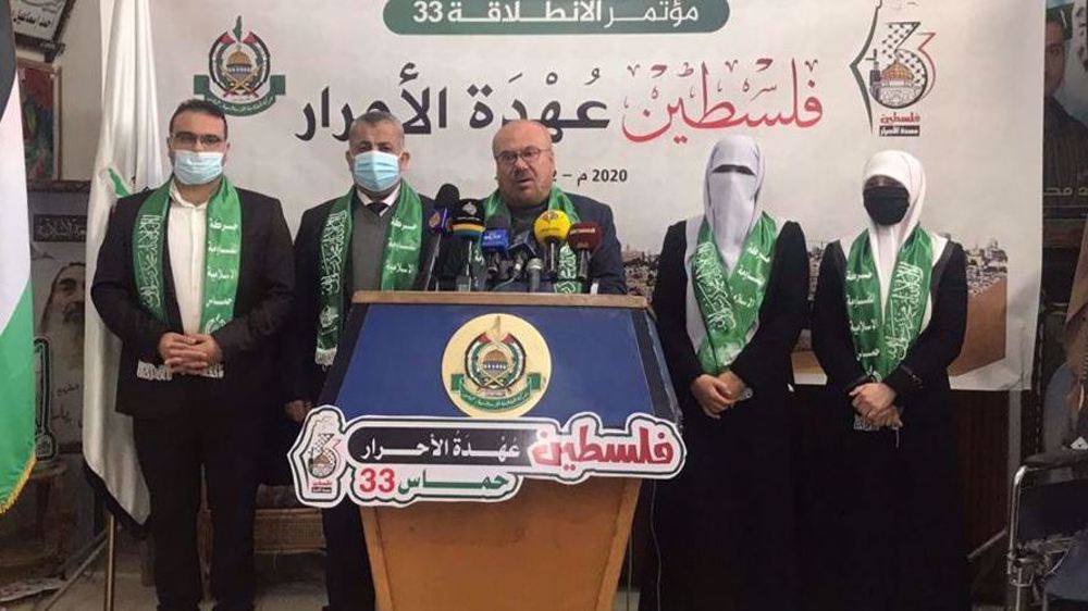 حماس: مبارزه مسلحانه تنها راه مقابله با صهیونیستها است
