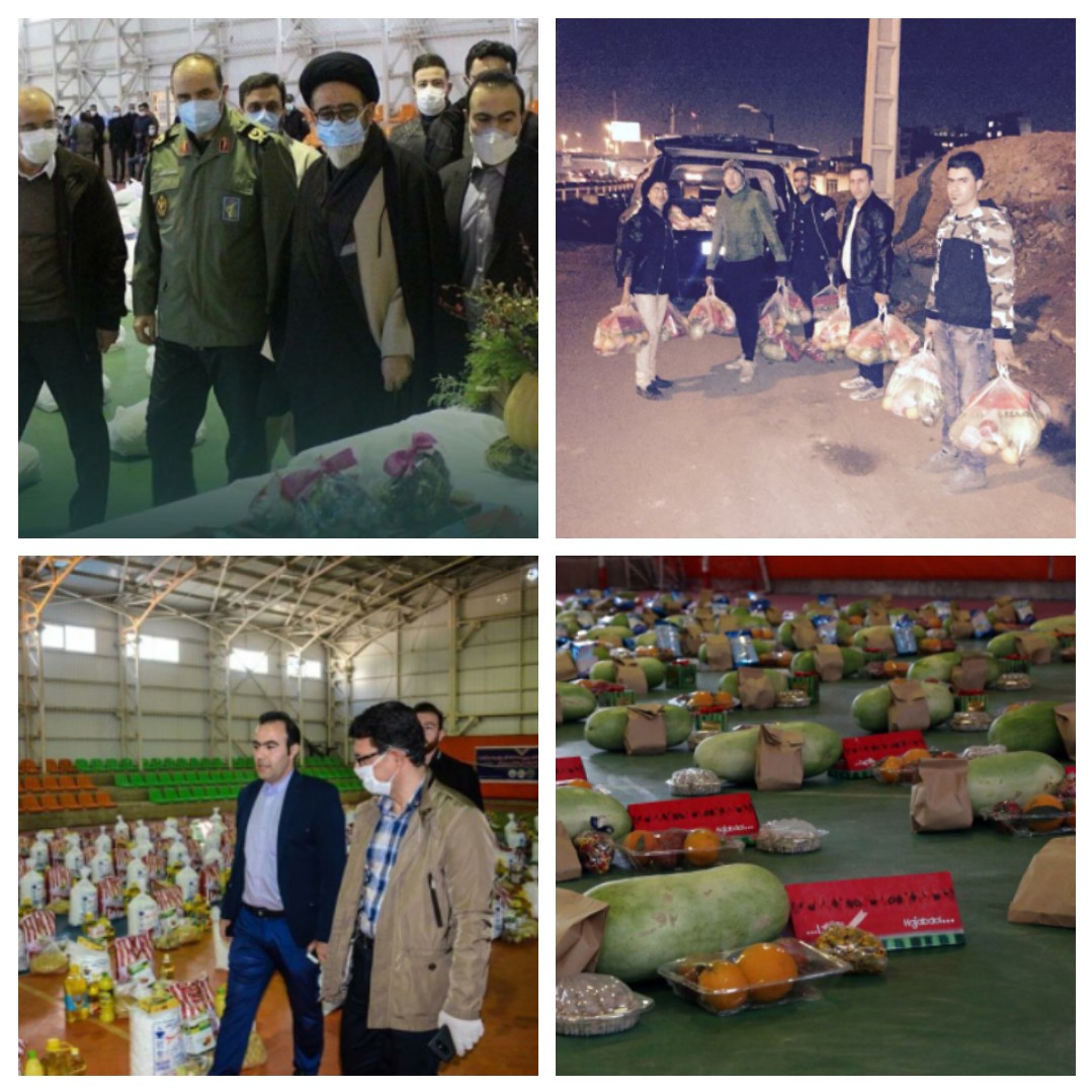 توزیع ۸۲۰۰ بسته معیشتی در حاشیه شهر تبریز