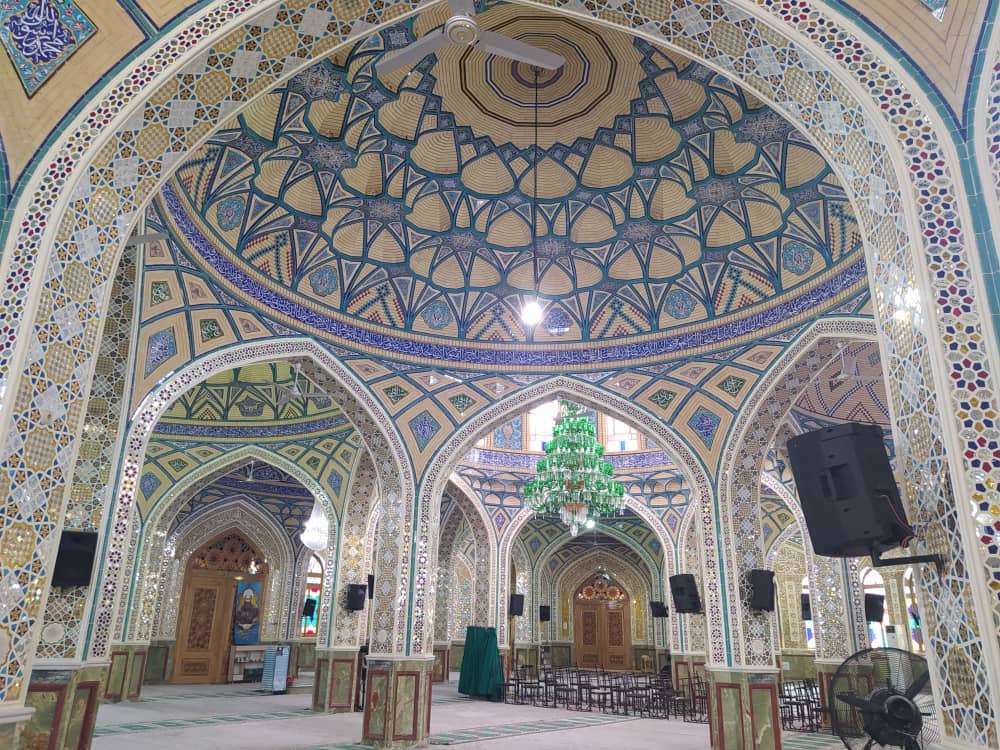 شبستان جدید امامزاده محمد هلال بن علی آماده بهره برداری است