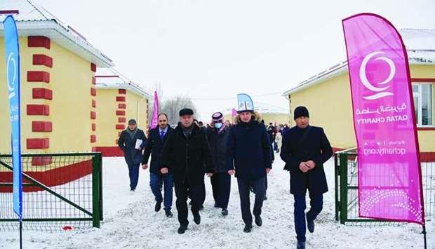 افتتاح مرکز چند خدماتی شامل یک مسجد در قرقیزستان 
