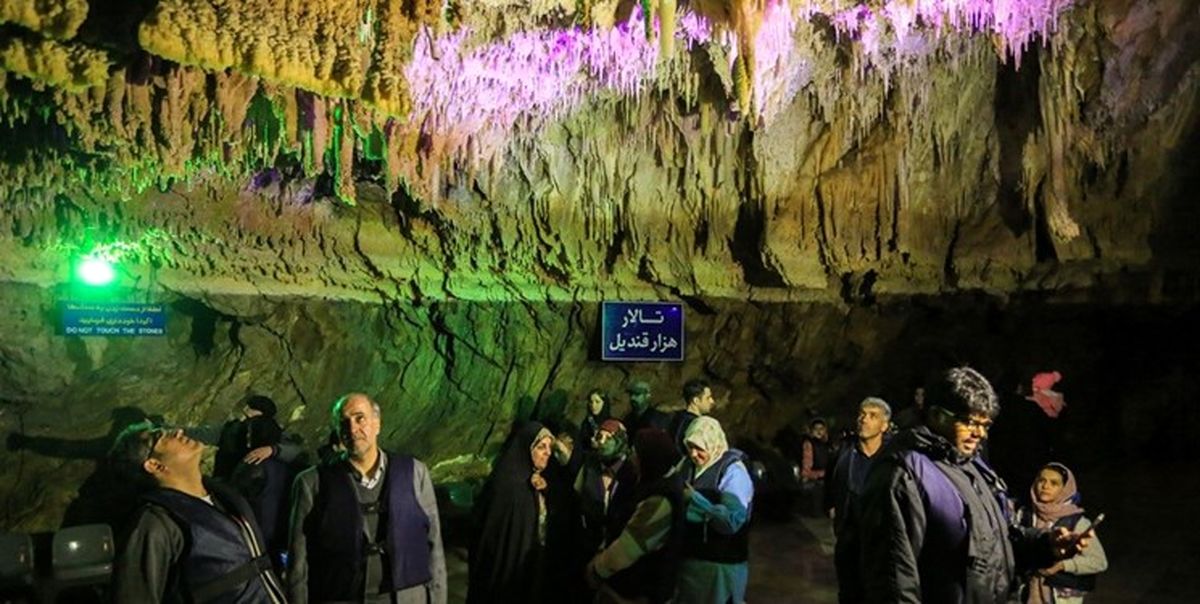 شگفت انگیز همچون علیصدر/ بزرگ ترین غار آبی جهان در همدان
