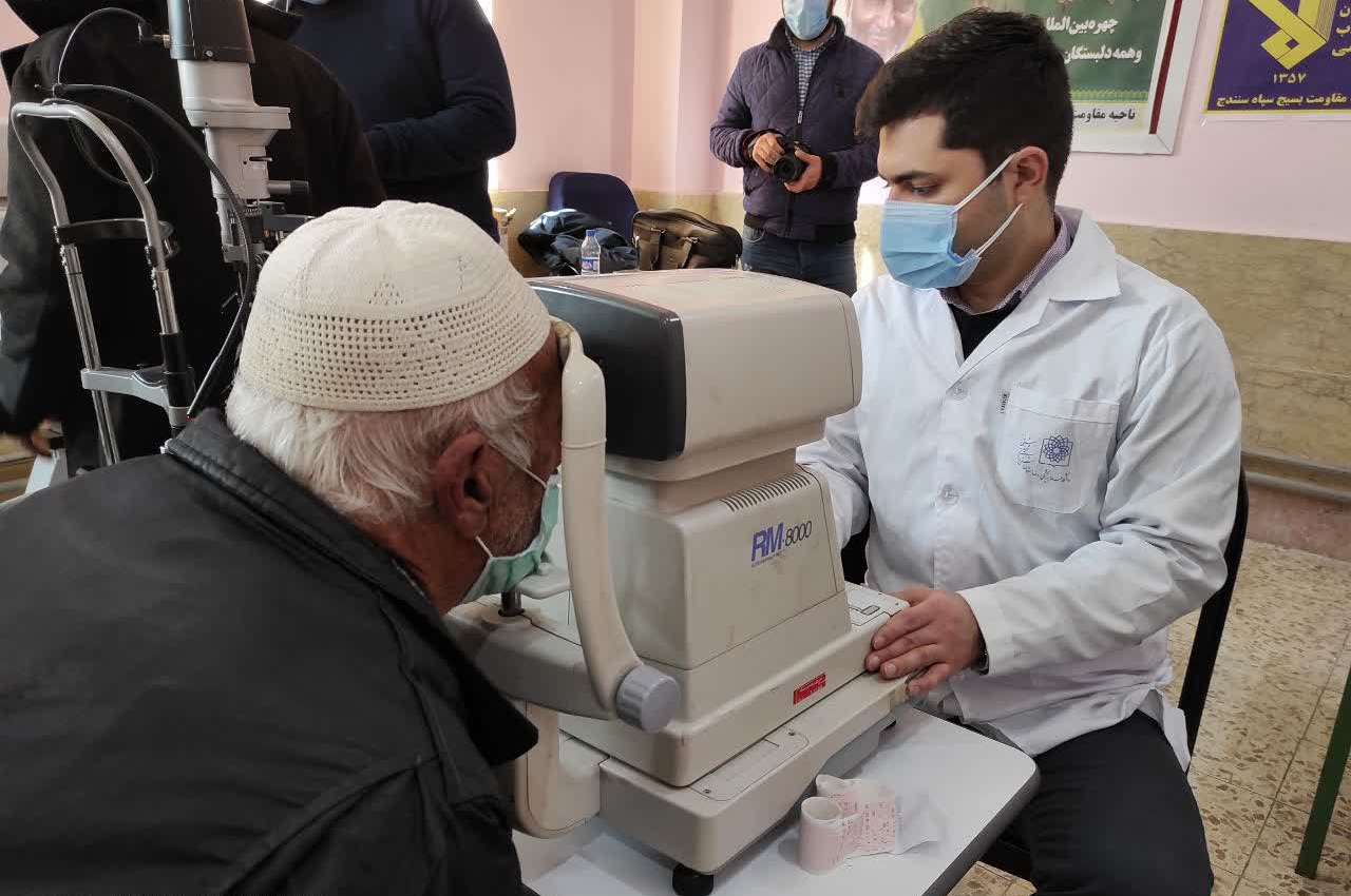 ۳۵۰۰ بیمار چشمی در کردستان ویزیت رایگان شدند