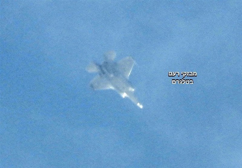 نقض حریم هوایی لبنان از سوی جنگنده اف ۳۵ رژیم صهیونیستی 