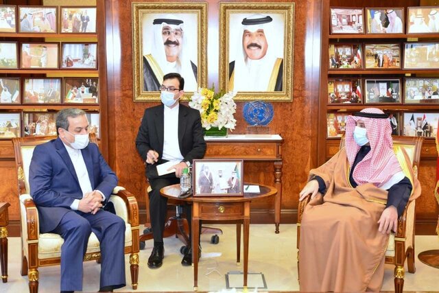  دیدار عراقچی با وزیر امور خارجه کویت 