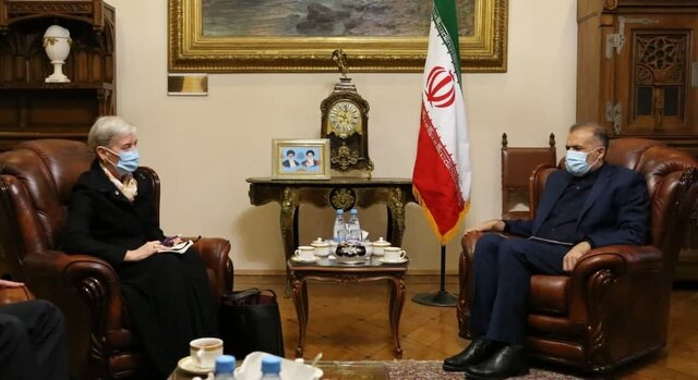  دیدار سفیر ایران با سفیر یونان در روسیه 