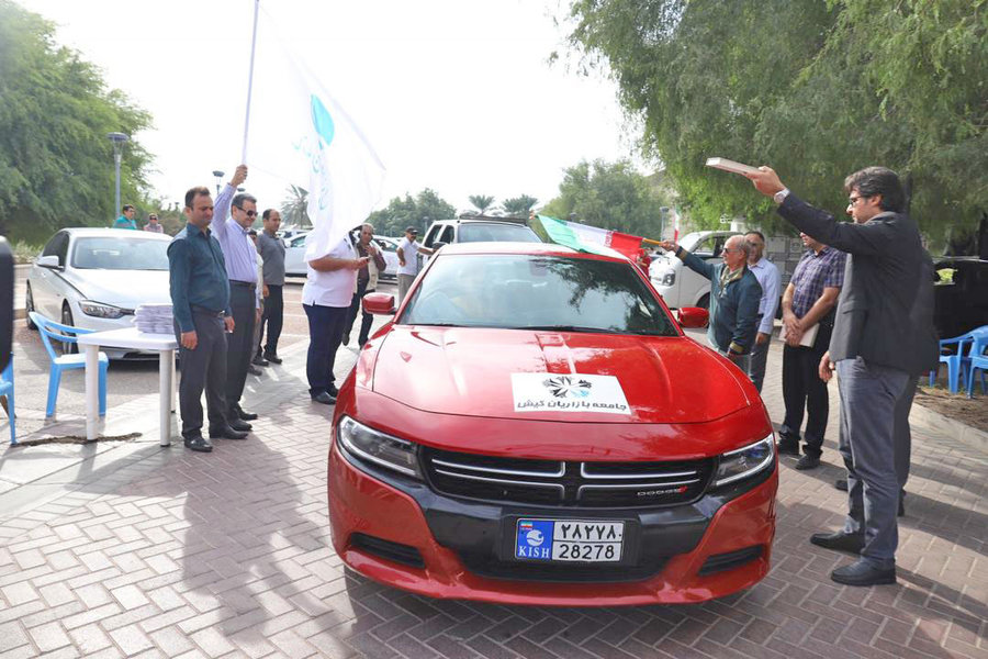 برگزاری رالی خانوادگی در شهرستان بافق  