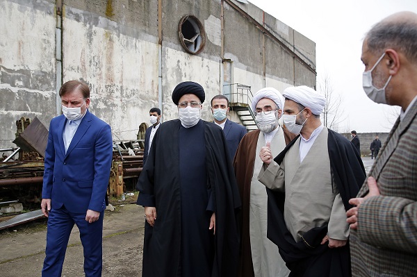 دستور آیت الله رئیسی برای تحت تعقیب قرار گرفتن مخربان کارخانه پوشش ایران 